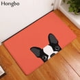 thumbnail image 6 of Hongbo 40*60cm Anti Slip Mats Brief Cute Cartoon Bulldog Puppy Dog Mats Welcome Home Entrance Door Floor Flannel Rug, 6 of 6