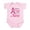 Petal Pink, variant on CafePress - Pink For Nana Infant Bodysuit - Baby Light Bodysuit, Size Newborn - 24 Months