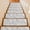 Gray, variant on Tropical Palm Leaves Stair Treads Non Slip for Steps Boho Teal White Nature Summer 10 Pcs Reusable Adhesive Stair Runner Mats for Dogs Elders Carpet Treads Rugs for Staircase 8x30 In