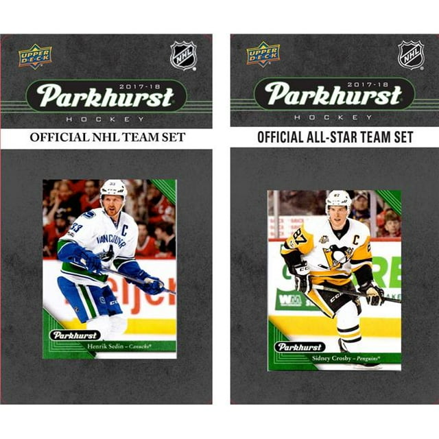 C & I Collectables 17CANUCKSTS NHL Vancouver Canucks 2017 Parkhurst Team Set & All-Star Set