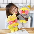 thumbnail image 5 of Precioso pato Lalafanfan Kawaii de 20 cm y 30 cm, mini peluche amarillo, DuduDuck, para regalo de Navidad., 5 of 5