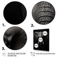 thumbnail image 3 of Designart "And White Black Elephant I" Animals Floater Framed Canvas Print, 3 of 7