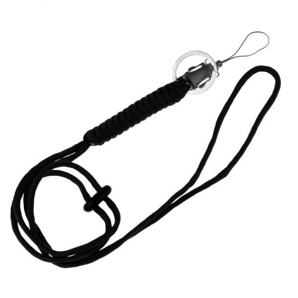 Cordón trenzado,Cordón de collar de oficina con anillo dividido,Llavero para Llaves Tarjeta de Identificación Titular USB o Celular,Cordón trenzado de nailon tejido,Collar Cordón Paracord Sharpla Cordón trenzado
