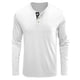 thumbnail image 5 of Blusas y camisas de manga larga con cuello redondo para hombre, blusa básica lisa de color puro y musculosa de manga larga, blusas y camisas de manga larga con cuello redondo para hombre., 5 of 5