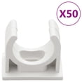 thumbnail image 3 of vidaXL Cable Trunkings with Clips Ø1" 98.4' PVC, 3 of 6