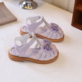 thumbnail image 5 of KPOPLK Girls Sandals for Kids Athletic Sport Sandals Outdoor Open Toe Summer Shoes for Toddler/Little/Big Kids Size 10,Purple, 5 of 6