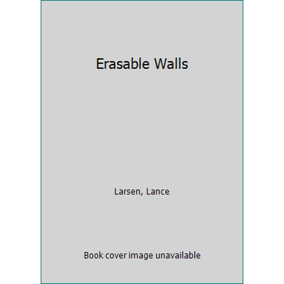 Pre-Owned Erasable Walls (Paperback) 0932826601 9780932826602
