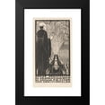 thumbnail image 2 of Chris Lebeau 10x14 Black Modern Framed Museum Art Print Titled - Man at Kanon (1888), 2 of 5