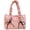 Pink, variant on Tote Bag for Women Large Hobo Quilted Tote Bag Crossbody Shoulder Handbags Puff Purse