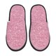 thumbnail image 1 of Balery Glitter Pink Pantuflas de Casa de Felpa Silenciosas con Diseño Estampado, Zapatillas Cómodas Antideslizantes de Algodón para Interior-Large, 1 of 8