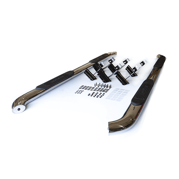 Eagle Manufacturing Step Bars 4" Oval Stainless Step Bars 2019-2024 Ford Ranger Super Cab