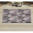 thumbnail image 1 of Modern Art Decorative Rug, Watercolored Grunge Brushstroke Expressionist Background Paint Effects, Quality Carpet for Bedroom Dorm and Living Room, 6 Sizes, Blush White, by Ambesonne, 1 of 1