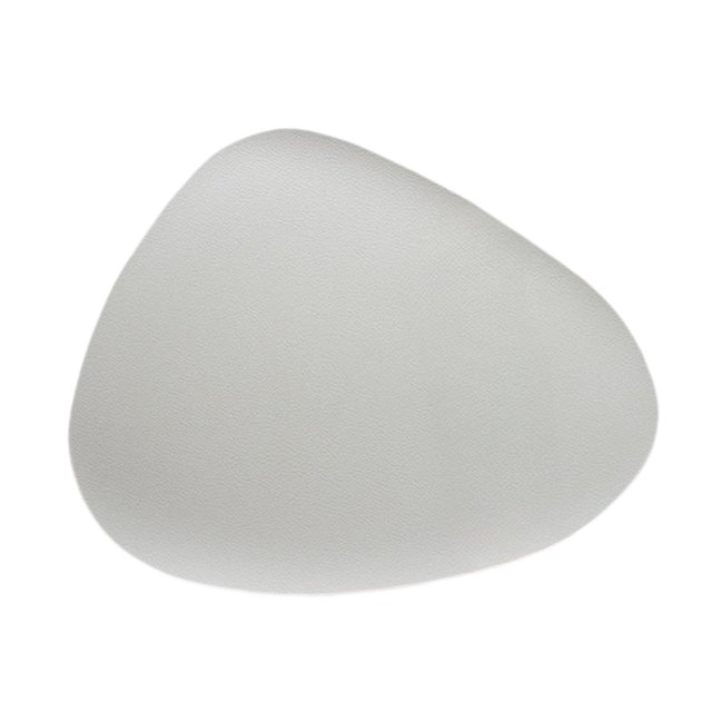 Mantel individual, posavasos, tapete para mesa de comedor resistente al agua, resistente al calor, fácil de limpiar, mantel individual para el hogar, Gris