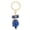 Blue, variant on Mini Drums Keychain Attractive High Strength Metal Portable Instrument Keychain Blue 1.6 inches / 4 cm[cite: 1]