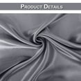 thumbnail image 6 of KBOOK 2PCS Silk Pillowcases Stain Pillow Cover with Zipper Bedding Sofa Pad, 20"x 26", 6 of 6