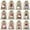 Style B, variant on 12 Pcs Christmas Burlap Gift Bags, Small Treat Goody Bags with Drawstrings for Christmas, Featuring 12 Designs for Xmas and New Year Party Favors and Supplies