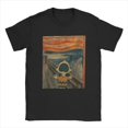 thumbnail image 3 of Camiseta oficial de Peanuts Charlie Brown Anxieties Snoopy para hombre, ropa de algodón, divertida camiseta de manga corta con cuello redondo, camiseta de talla grande, 3 of 5