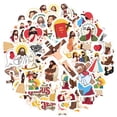 thumbnail image 2 of 35pcs Christianity Stationery Stickers Jesus Faith Stickers Religious Kids Stickers for Laptops Notebooks Suitcases, 2 of 9