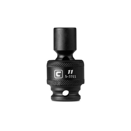 

Capri Tools 11 mm Universal Impact Socket 3/8-Inch Drive 6-Point Metric