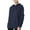 Blue, variant on Karight Women's Ribbed Cargo Hoodie Pullover Sweatshirt