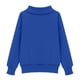thumbnail image 3 of Cowsor Cute Hoodie for Teen Girls Trendy Solid Color Preppy Hooded Sweatshirts Kids Pullover Long Sleeve School Outfits, 3 of 6