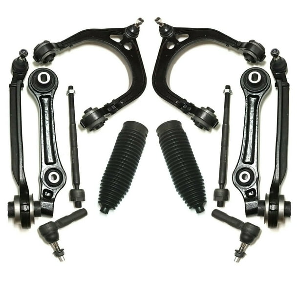 12 Pc Complete Suspension Kit Upper & Lower Control Arms With Ball