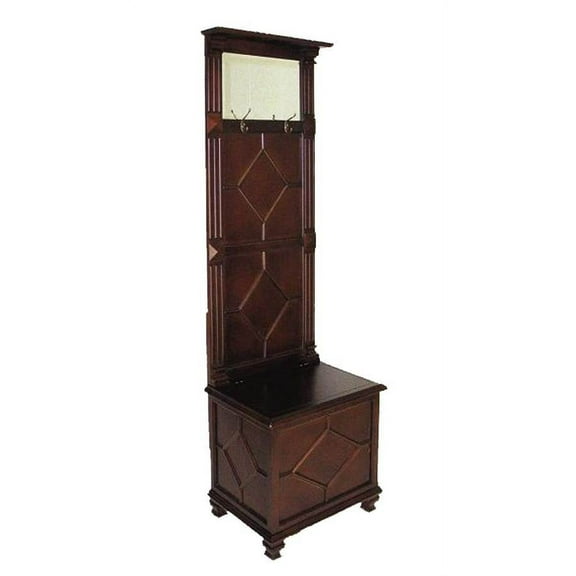 Wayborn Simpatico Hall Tree in Brown