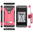 thumbnail image 2 of TRI-SHIELD RUGGED CASE COVER with MAGNETIC KICKSTAND + BELT CLIP HOLSTER + LANYARD STRAP FOR LG V20 PHONE (VS995, LS997, H918, US996, 6505A, H990, F800), 2 of 6