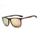 thumbnail image 1 of Gafas de Sol Cuadradas Polarizadas ZENOTTIC para Hombre Fibra de Carbono, 1 of 6
