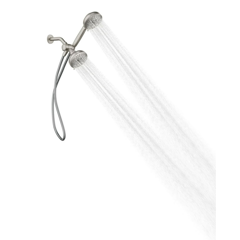 Moen Hydro Energetix Spot Resist Brushed Nickel Showerhead and