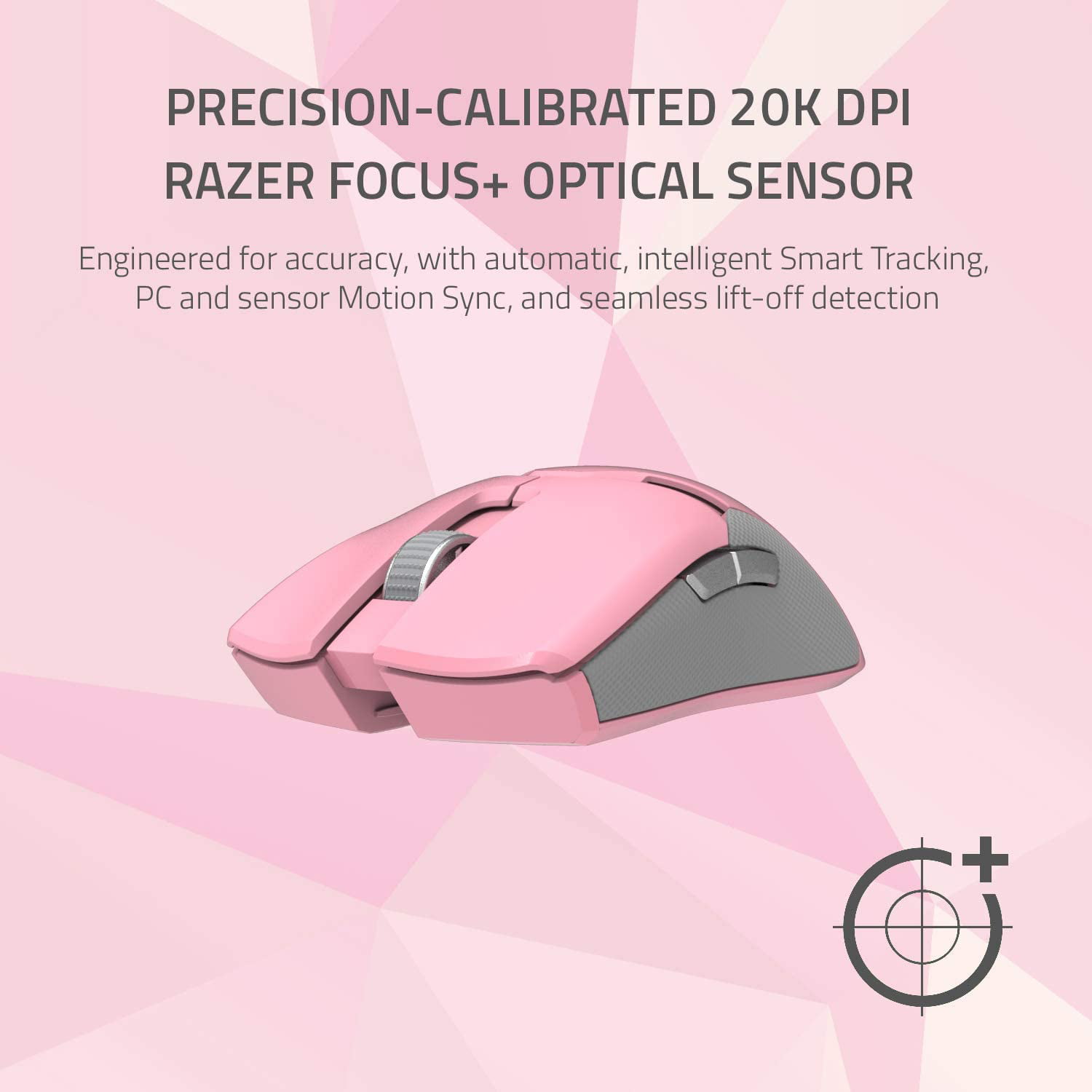 Razer Viper Ultimate Wireless Gaming Mouse Charging Dock Quartz Pink Certified Refurbished Walmart Com Walmart Com