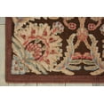 thumbnail image 4 of Nourison Graphic Illusions 2'3" x 8' Chocolate Botanical Indoor Rug, 4 of 5