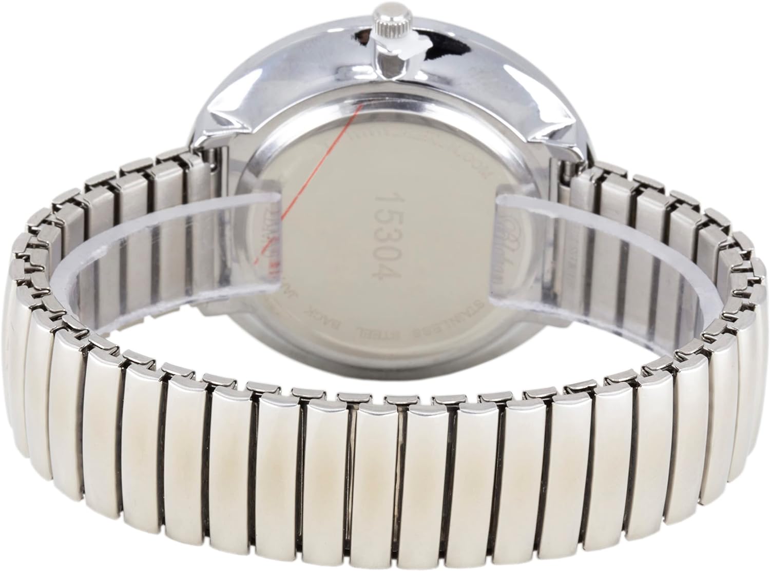 Blekon Collections New Super Large Face Stretch Band Luminous Hands and Numbers Dial Japanese Movement PC21J Fashion Watch