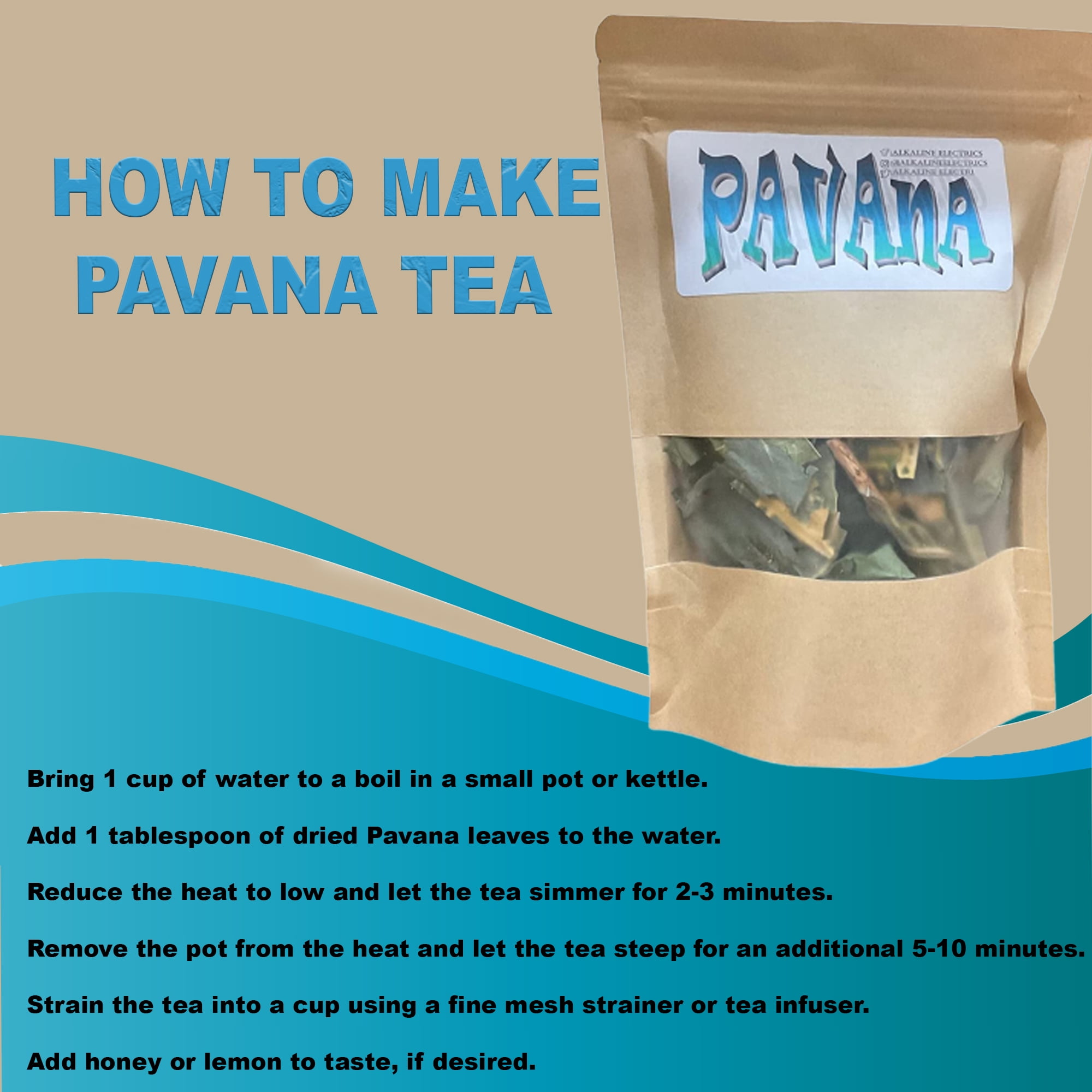 Pavana Herb | Croton Pavana | Wildcrafted from the Hills of Jamaica | Resealable Pouch for Freshness | 1oz