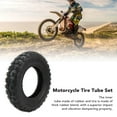 thumbnail image 4 of Mini Bike Tyre, 3.50-8in Explosionproof Anti Vibration Impact  Tire Inner Tube Set High Strength Heatproof  For KV75, 4 of 8