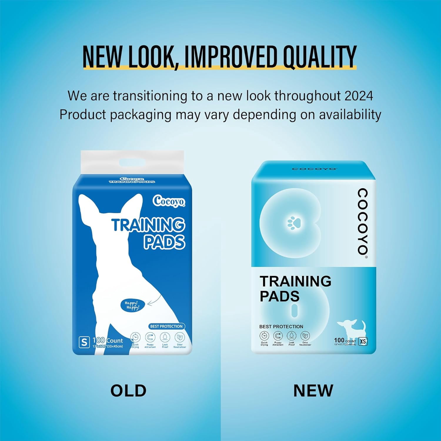 nobrand Best Value Training Pads 100 Count 13“ by 17.7”| Dog Pee Pads | Super Absorbent Puppy Pads,Blue