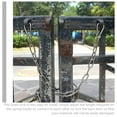 thumbnail image 4 of EeaseMX Cerradura de cadena reemplazable de acero inoxidable para granero, cerradura para puerta de caballo doméstica, accesorio de cerradura, 4 of 8