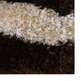 thumbnail image 2 of Rugsotic Carpets Hand Tufted Shag Polyester Eco-Friendly Area Rugs - 4'x6', Rectangle, Ivory Brown, Plain Solid Design, High Pile Handmade Anti Skid Rugs for Living Room, Bed Room K00023, 2 of 5
