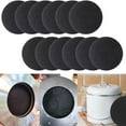 thumbnail image 2 of 12 Pack Charcoal Filters for Kitchen Compost Bin, Compost Filters for Countertop Bin Pail Replacement, Activated Charcoal Home Bucket Refill Sets, 6.69x0.19 Inch, Black, 2 of 9