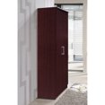 thumbnail image 3 of Hodedah Armoire de Chambre 2 Portes avec Étagères Ajustables, Mahogany, 3 of 6