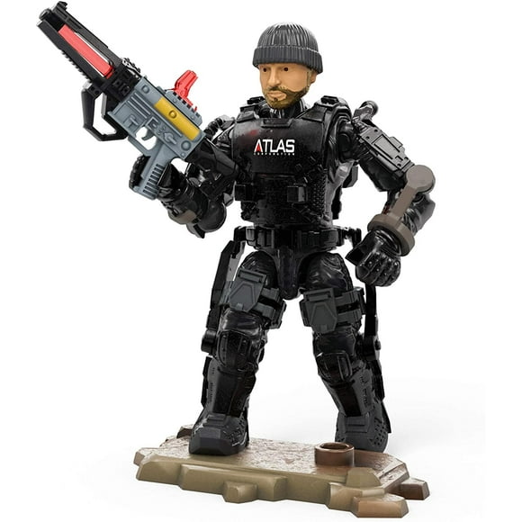 Figura de acción Mega Construx de Call of Duty Gideon con traje Exo