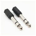 thumbnail image 2 of 20-Pack of 3.5mm Stereo F to 1/4" Stereo M Headphone Audio Adapters US, 2 of 4