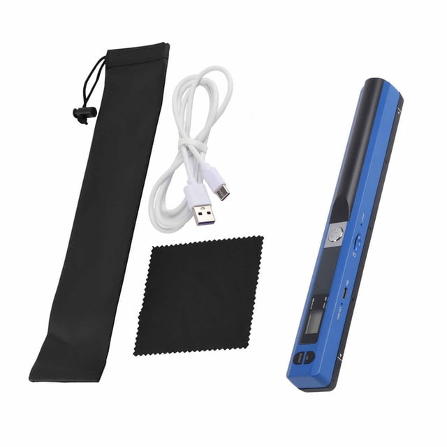 Escáner Portátil De Mano Con Bolígrafo USB, Resolución De Alta Definición, Trabajo Rápido, Memoria De 32 G, Adecuado Para Banca, Seguros, Valores, Instituciones De