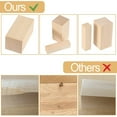 thumbnail image 4 of MTFun 5Pcs Basswood Carving Block Natural Soft Wood Carving Block 2 Sizes Portable Unfinished Wood Block Carving Whittling Art Supplies for Beginner Expert DIY Wood Craft, 4 of 5