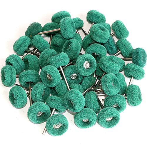 Details about   50Pcs 25mm Abrasive Scouring Pad Wheel Grinding Head Polishing Rotary Tools 