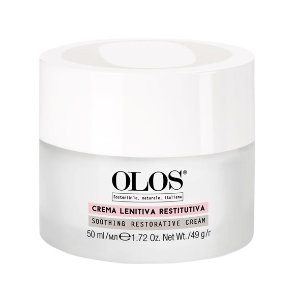 Olos Soothing Restorative Face Cream, Sensitive Skin Face Lotion, 50 ml