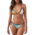 thumbnail image 1 of Fotbe Beach Starfish Shell Traje de Baño para Mujer de Dos Piezas – Bikini Sexy de Tirantes Tipo Halter con Diseño Triangular, 1 of 6