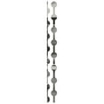 thumbnail image 3 of Ekena Millwork 94"H x 1/8"T Bridgeport Adjustable Acrylic Decorative Slat Wall Panel Kit, Silver Mirror (contains 11 Slats + 1 Straight Edge Starter Slat), 3 of 11