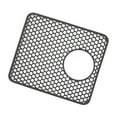 thumbnail image 4 of Rongfmy Kitchen Sink Mat Countertop Mat Heat Resistant Non Slip Sink Grid Sink Liner Pad Gray, 4 of 9