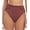 NoColor, variant on Bleu by Rod Beattie Womens Twisted High-Waist Bik Chipotle 12